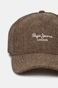 Pepe Jeans czapka z daszkiem WEST CAP PL040362 brązowy AW24