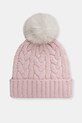 Hollister Co. berretto in misto lana medio spessore rosa KI354.4037.600