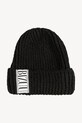 Akcesoria Bizuu czapka z domieszką wełny LORRO LORRO.CZARNY.AW24 czarny