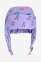 Dětská čepice Bobo Choses Cherry 224AH023 fialová AW24