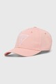 Dětská bavlněná kšiltovka Guess bavlna růžová H3GZ01.WO08O.G.9BYH