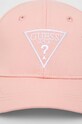 Детская хлопковая кепка Guess H3GZ01.WO08O.G.9BYH розовый AW24