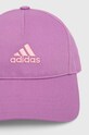 adidas Performance șapcă din bumbac pentru copii LK CAP IT4647 roz AW24