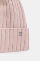 Παιδικός σκούφος από μείγμα μαλλιού Jamiks BELIZE II BELIZE.II.NAK.gl.JZH241 ροζ AW24