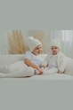 Дитяча шапка з домішкою вовни Jamiks GABRIELLE GABRIELLE.al.N.g.JZH336 бежевий