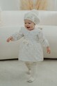 Detská čiapka s prímesou vlny Jamiks KATHRINE II s prímesou vlny béžová KATHRINE.II.Na.g.JZH272