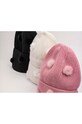 Jamiks czapka z domieszką wełny dziecięca LITZY różowy LITZY.NAK.gl.JZH255