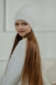 Девочка Детская шапка с примесью шерсти Jamiks LIZZY LIZZY.NAK.gl.JZH176 бежевый