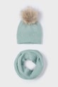 Mayoral caciula si fular copii uni turcoaz 10825.6B.Czapkakom.9BYH