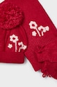 Дитячий комплект Mayoral 10826.6C.Czapkakom.9BYH червоний AW24