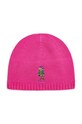 Дитяча бавовняна шапка Polo Ralph Lauren бавовна рожевий 313950732001