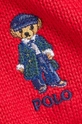 Polo Ralph Lauren beretto e sciarpa per bambini 313951763001 rosso AW24