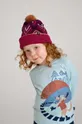 Детская хлопковая шапочка Reima Koillinen шерсть розовый 5300278B.G.9BYH