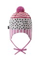 Dziewczynka Reima czapka z domieszką wełny dziecięca Moomin Yngst 5300201B.G.9BYH różowy