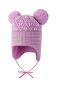 Reima czapka wełniana dziecięca Kuuru wełna różowy 5300215A.9BYH