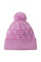 Reima czapka wełniana dziecięca Kuurassa 5300216A.G.9BYH różowy AW24