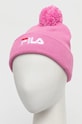 DÍVKA Dětská čepice Fila BASUO FCK0030.G růžová