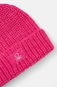 DÍVKA Čepice z vlněné směsi United Colors of Benetton 105HCA008.G.Reproposed růžová