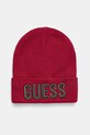 Guess căciulă copii imprimeu burgundia J0BZ12.Z2Q00.9BYH