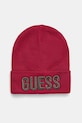 Guess berretta per bambini a maglia fine granata J0BZ12.Z2Q00.9BYH
