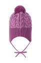 Dziewczynka Reima czapka wełniana dziecięca Paljakka 5300035B.G.9BYH różowy