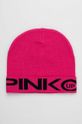 Pinko Up caciula copii cu modele roz F4PIJGHT219