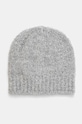 United Colors of Benetton czapka z domieszką wełny dziecięca z domieszką wełny szary 116GCA013.G.Seasonal