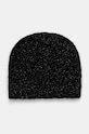 Дитяча шапка з домішкою вовни United Colors of Benetton з додаванням вовни чорний 116GCA013.G.Seasonal