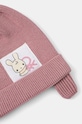 Detská čiapka United Colors of Benetton 60LQAA00T.G.W.Seasonal ružová AW24