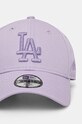 Fete New Era șapcă LOS ANGELES DODGERS 60565590 violet