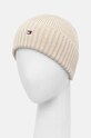 Tommy Hilfiger czapka dziecięca AU0AU01526 beżowy AW24