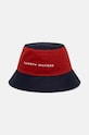 Dětský bavlněný klobouk Tommy Hilfiger bavlna námořnická modř AU0AU01625