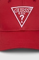 Guess cappello con visiera in cotone bambini H3GZ01.WO08O.9BYH rosso AW24