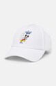 Pamučna kapa sa šiltom adidas Originals BASEBALL CAP natpis bijela IY6693