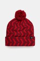 The North Face caciula copii SKI TUKE cu modele burgundia NF0A7WJ87OB1