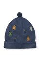 Liewood czapka bawełniana dziecięca Aster Beanie bawełna niebieski LW19416