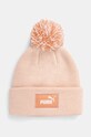 Дитяча шапка Puma FC Pom-Pom- Beanie аплікація рожевий 255410
