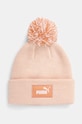 Dětská čepice Puma FC Pom-Pom- Beanie tenká růžová 255410