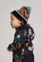 Детская хлопковая шапочка Reima Koillinen шерсть коричневый 5300278B.9BYH