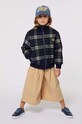 Dětská bavlněná kšiltovka Kenzo Kids námořnická modř K60606.54.56