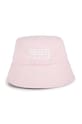 Kenzo Kids kapelusz bawełniany dziecięcy aplikacja różowy K60609.54.56