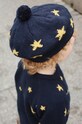 Детский берет Konges Sløjd BELOU KNIT BERET шерсть тёмно-синий KS101893