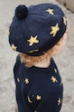 Дитячий берет Konges Sløjd BELOU KNIT BERET вовна темно-синій KS101893
