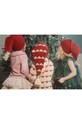 Дитяча шапка з домішкою вовни Konges Sløjd LAULA CHRISTMAS HAT червоний KS102013