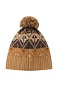 Reima czapka wełniana dziecięca Pohjoinen brązowy 5300021B.9BYH
