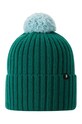 Reima czapka wełniana dziecięca Topsu 5300227A.9BYH zielony AW24