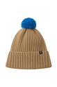 CHLAPEC Dětská vlněná čepice Reima Topsu 5300227A.9BYH hnědá
