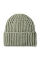 UGG czapka z domieszką wełny CHUNKY RIB BEANIE 21687. szary AW25