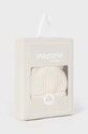 Хлопчик Дитяча шапка і рукавички Mayoral Newborn 9766.1J.Newborn.9BYH бежевий