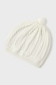 Chłopiec Mayoral Newborn czapka bawełniana dziecięca 9774.1A.Newborn.9BYH beżowy